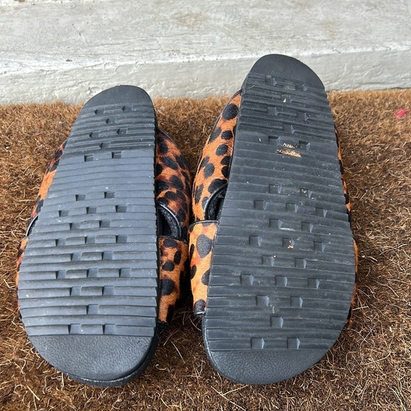 Roam Leopard Print Slides Cross Slides Roam Sandals Sz 37 - Picture 6 of 7
